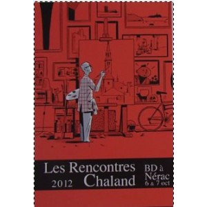 Carte Postale Affiche AVRIL Rencontres Chaland 2012